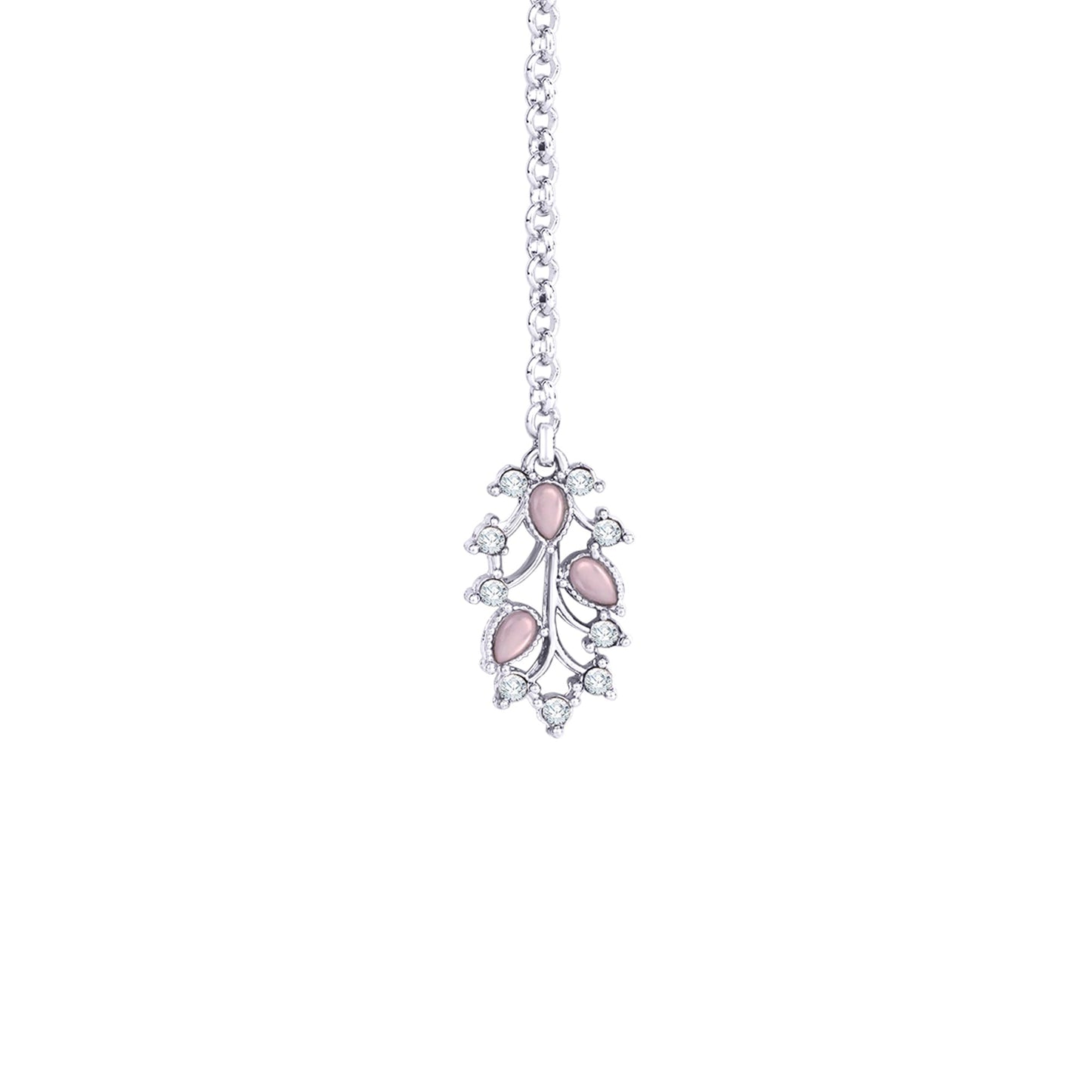 Atasi International American Diamond AD with Colorful Crystal Necklace Jewellery Set for Women/Girls | Perfect for Weddings, Parties & Festive Occasions