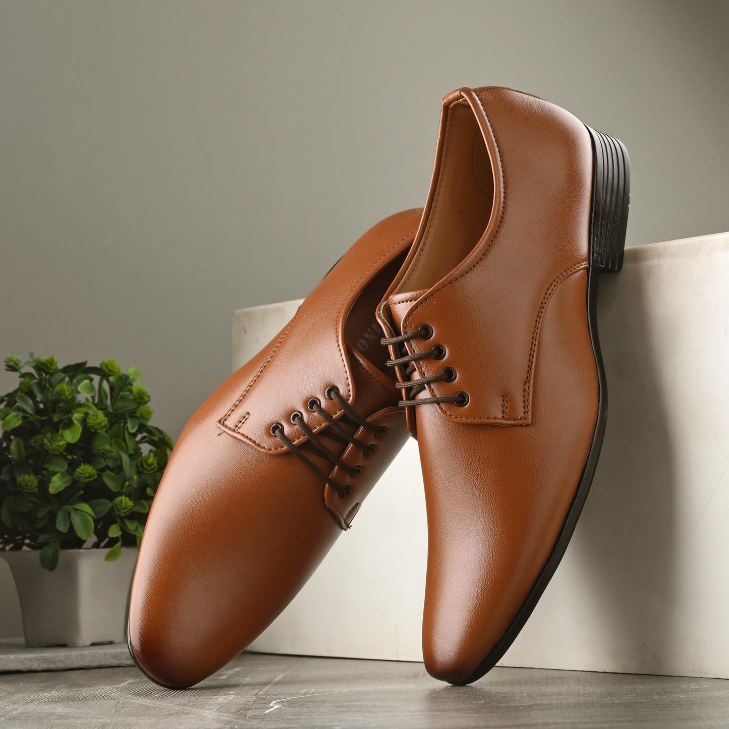 Centrino Formal Shoe for Men | Lace-Up Derby for Business & Casual Wear | Stylish Design with Comfortable Fit Craftsmanship for All-Day Support (64055)